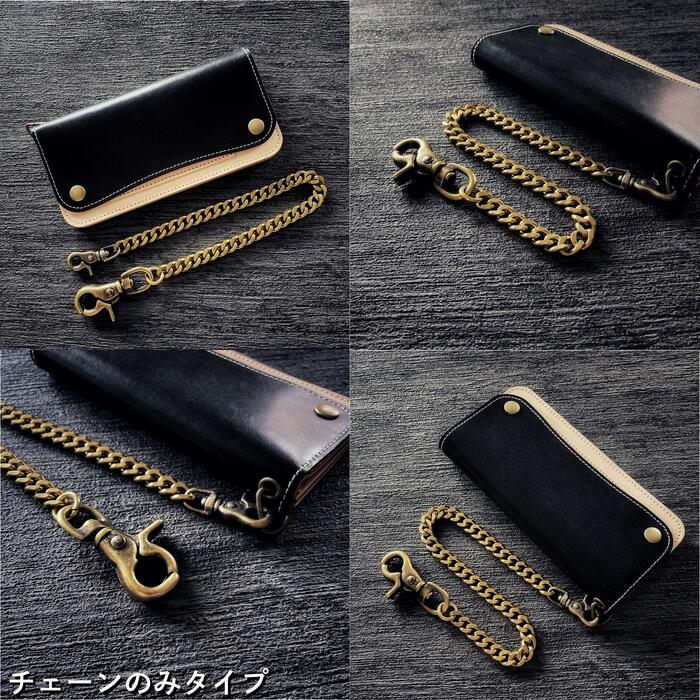 楽天市場】トラッカーウォレット チェーン付き 栃木レザー 本革 ベルト