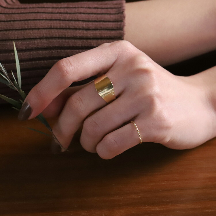 楽天市場】【2/22まで 3％OFF】 18金 リング k18 ピンキーリング 18k