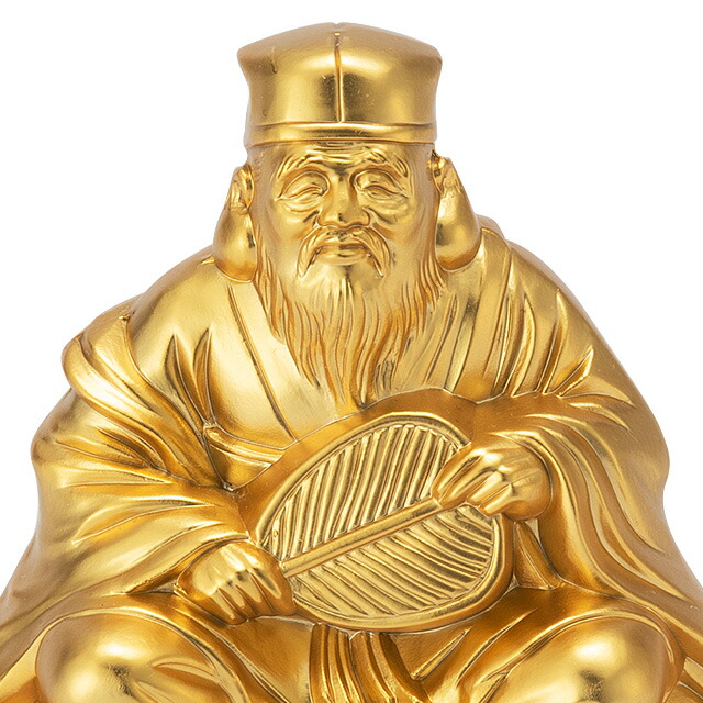 楽天市場】開運招福七福神・寿老人 高さ6.7cm×巾8.3cm 【送料無料