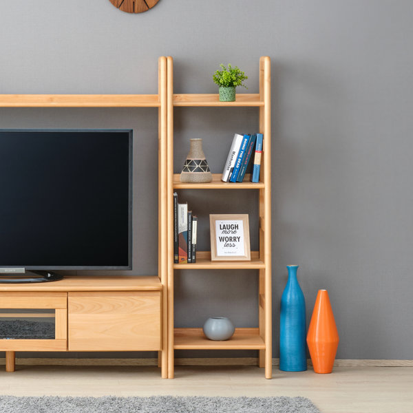 楽天市場】幅44 4段 シェルフ ラック オープンラック ウッドラック