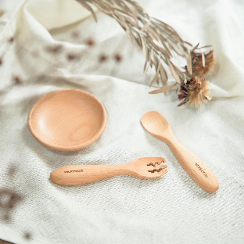 楽天市場】EDISONmama エジソンママ【木製カトラリーセット】 天然木