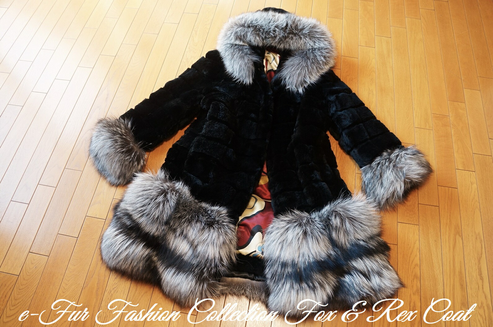 楽天市場】シルバーフォックスファー＆レッキスリアルファーコート