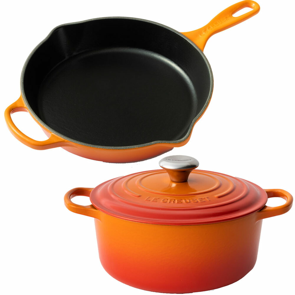 楽天市場】ル・クルーゼ なべ フライパンセット ル クルーゼ 両手鍋