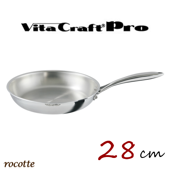 楽天市場】ビタクラフト プロ フライパン 28cm IH ステンレス 正規品