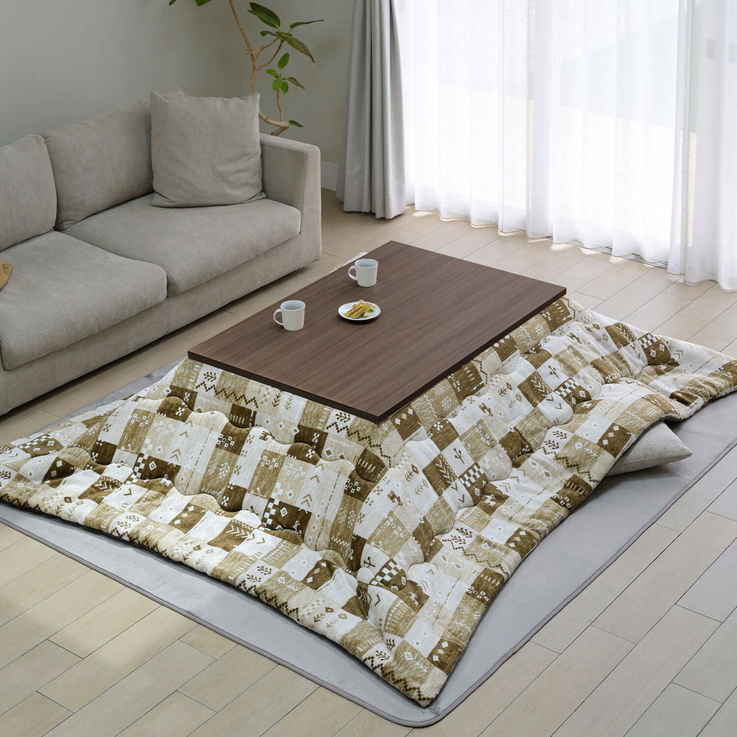 楽天市場】こたつ こたつテーブル コタツ こたつセット 120×80cm