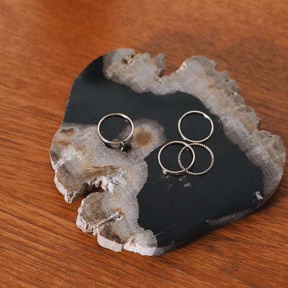 楽天市場】K18◇natural stone 天然石スモーキークォーツのリング 1-16