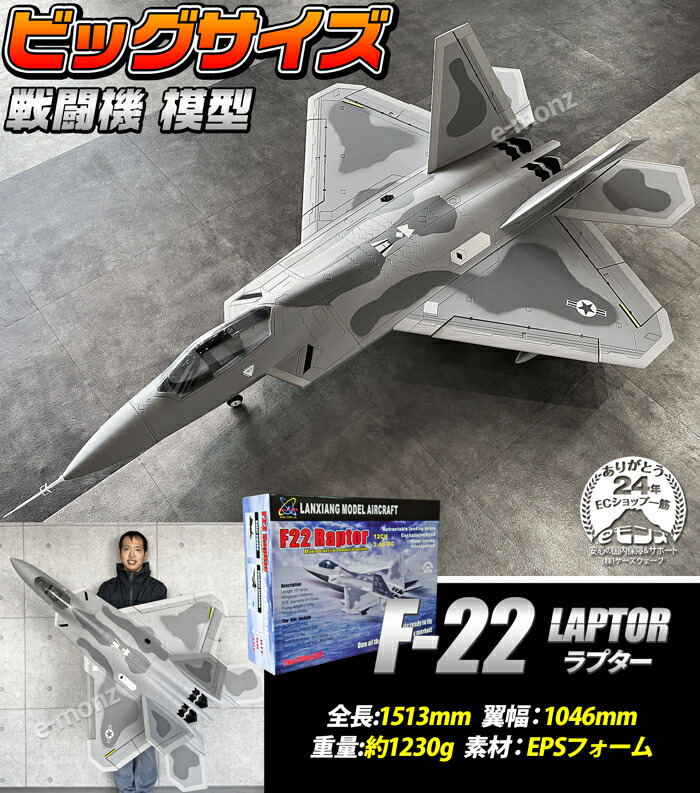 楽天市場】ビッグスケール 戦闘機 模型 【 F-22 】 F22 ラプター