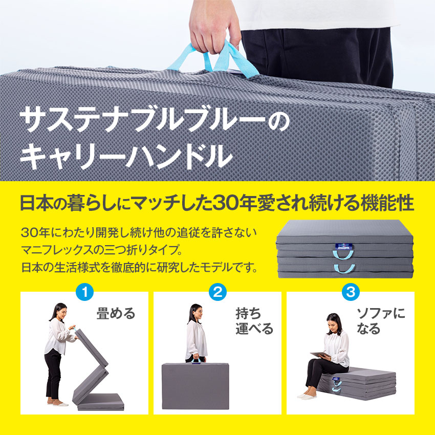 楽天市場】マニフレックス サステナブルウィング シングル 【 正規販売
