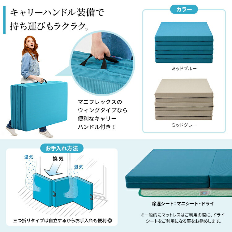 楽天市場】マニフレックス マットレス メッシュウィング シングル