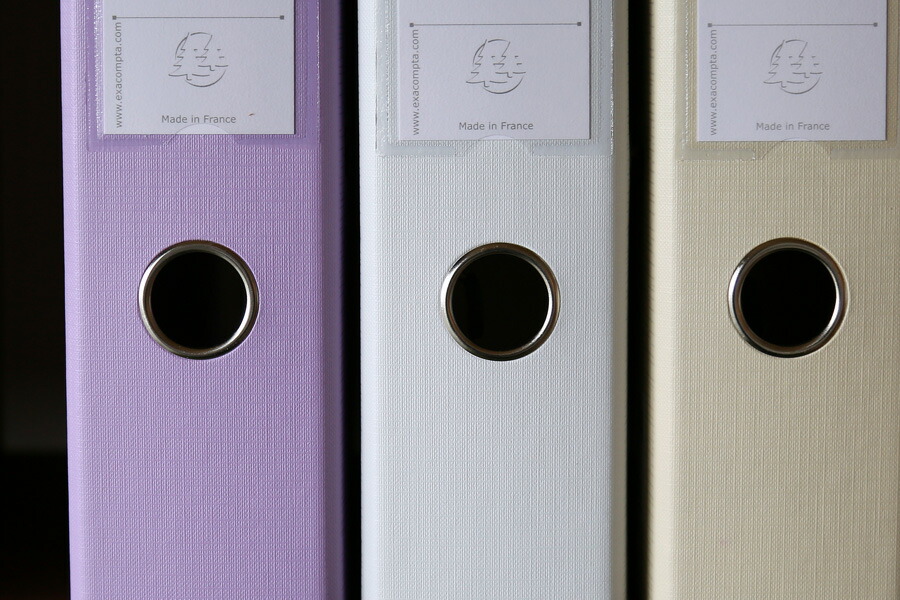 楽天市場】エグザコンタ ファイル レバーアーチファイル A4 2穴 タテ型