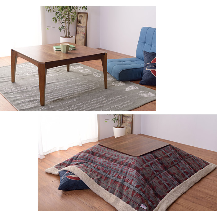 楽天市場】《東谷》こたつテーブル 75×75 正方形 こたつ単品 こたつ