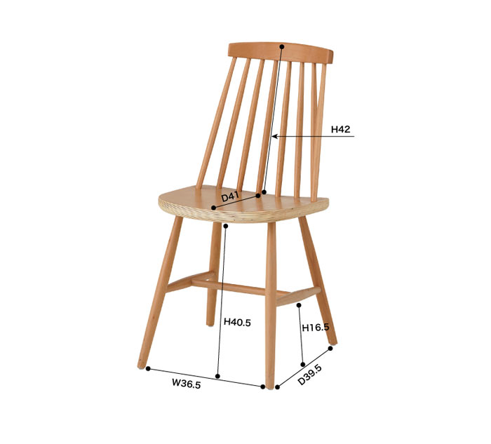 楽天市場】＼2脚セット／《東谷》ウィンザーチェア 2脚入り 椅子 いす