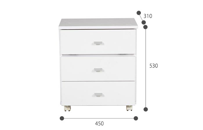 楽天市場】《F-trade》フィーゴ ドレッサー キャスター付き 鏡付き