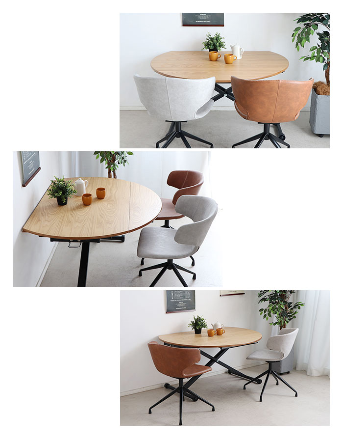 楽天市場】《TOHMA/東馬》アーマー ラウンドチェア 回転式 合皮 PU