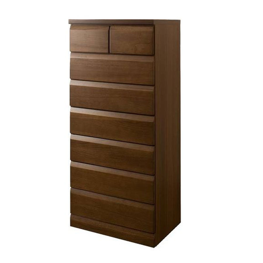 楽天市場】日本製 天然木桐シリーズ チェスト ダークブラウン タンス