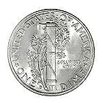 楽天市場】【当店グレード：A〜B】 銀貨 マーキュリーダイム硬貨 1916