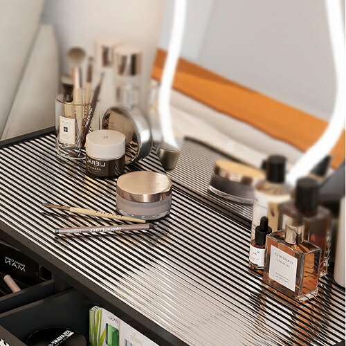 楽天市場】ドレッサー ラタン編み風 化粧台メイル台 化粧机 メーク台