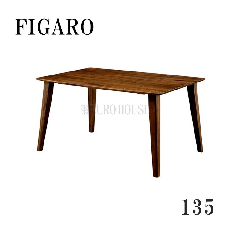 楽天市場】【送料無料】ダイニングテーブル フィガロ2 T351 135 WN