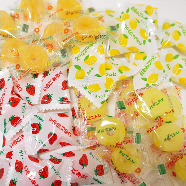 楽天市場】いちご、れもん、パイン、オレンジ飴すくいどり 4キロ 約
