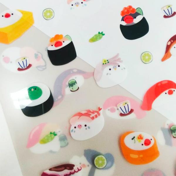 楽天市場】A4クリアファイル パターン柄 ◇ゆうパケット対応◇ インコ