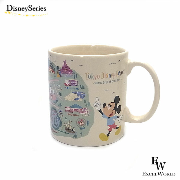 楽天市場】マグ ミッキーと仲間たち WHERE DREAMS COME TRUE コップ