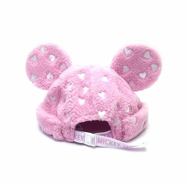 楽天市場】ミッキー もこもこキャップ ピンク 帽子 ディズニーリゾート