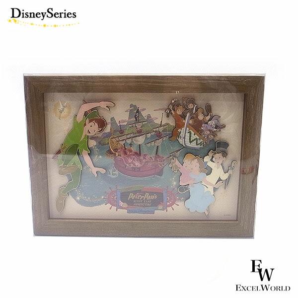 楽天市場】ピンバッジセット 額装付き ピーターパンの ネバーランド