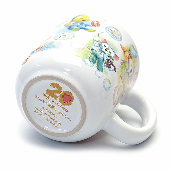 楽天市場】スーベニア カップ ダッフィー＆フレンズ 20周年 カラフル