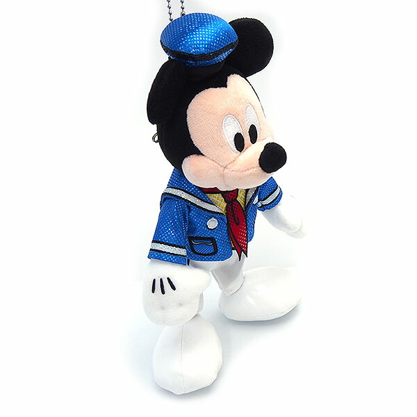 楽天市場】ミッキー ぬいぐるみバッジ ぬいバ パレードの衣装を着た