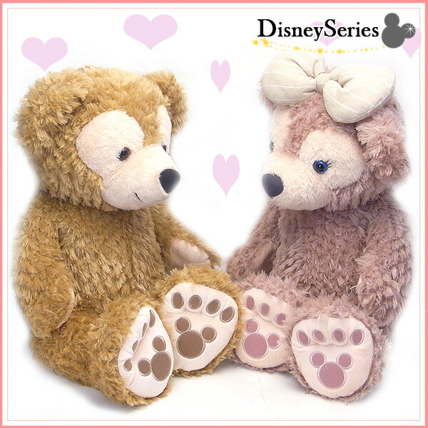 楽天市場】ダッフィー＆シェリーメイ ぬいぐるみ Mサイズ ペアセット