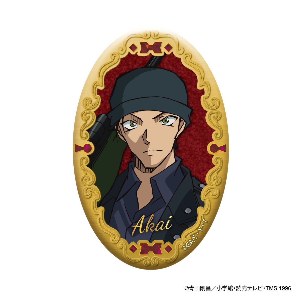 楽天市場】【お買い物マラソンP10倍】 名探偵コナン オーバル缶バッジ