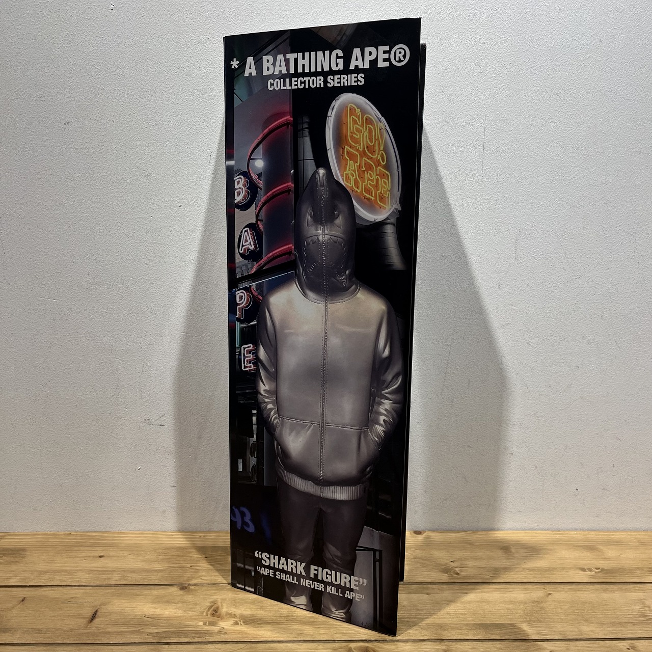 楽天市場】A BATHING APE SHARK FIGURE SILVER テリヤキ星人 BAPE ア