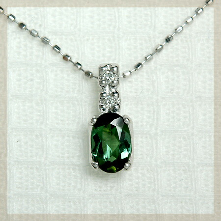 楽天市場】K18 グリーントルマリンペンダントトップ 4.0mm×6.0mm