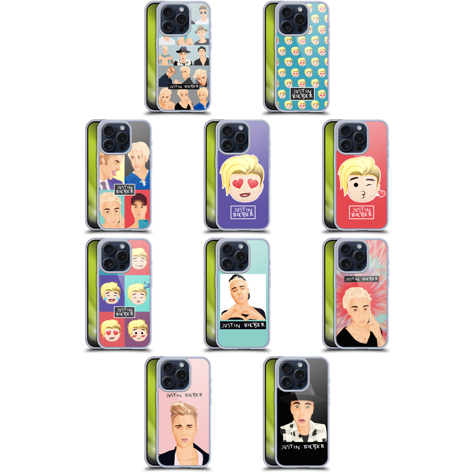 楽天市場】公式ライセンス Justin Bieber JUSTMOJIS ソフトジェル