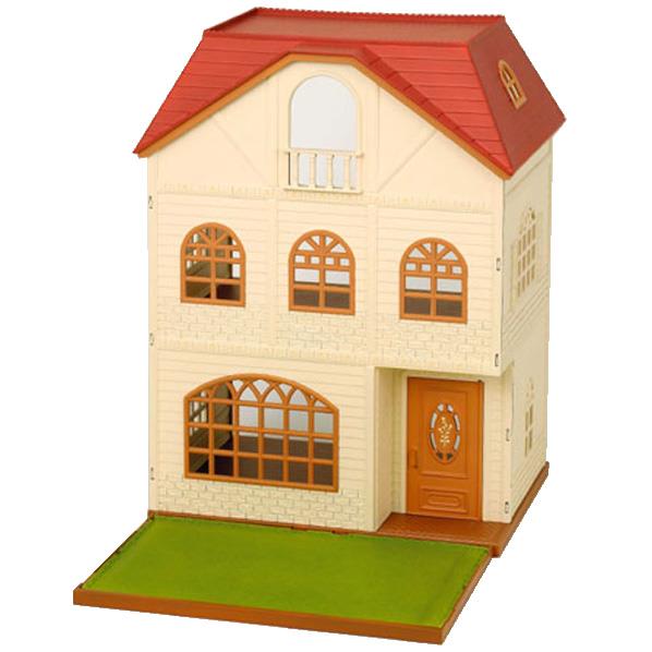 楽天市場】エポック社 シルバニアファミリー 3階建てのおしゃれなお家