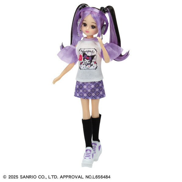 楽天市場】タカラトミー クールなクロミ リカちゃん DX カジュアル