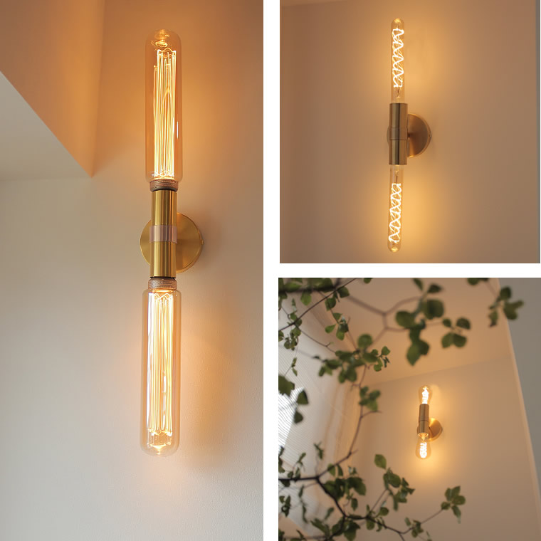 楽天市場】E26 デュアルブラケットライト 2灯 ウォールライト ウォール