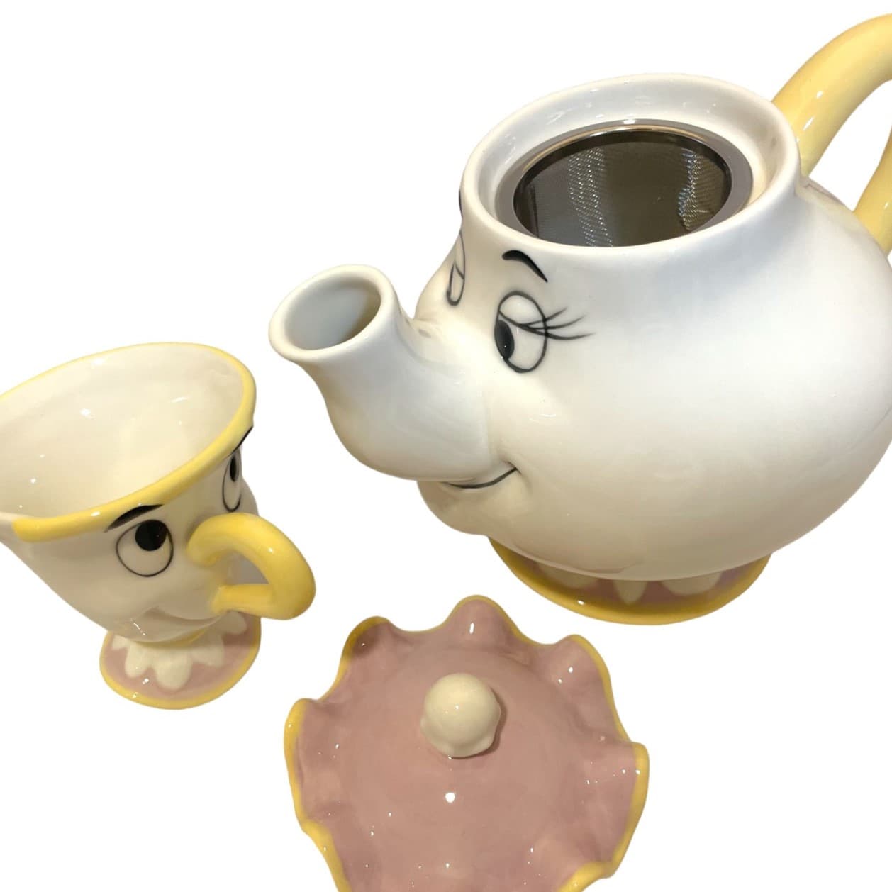 楽天市場】ポット夫人 チップ ティーセット 18cm ディズニー 食器