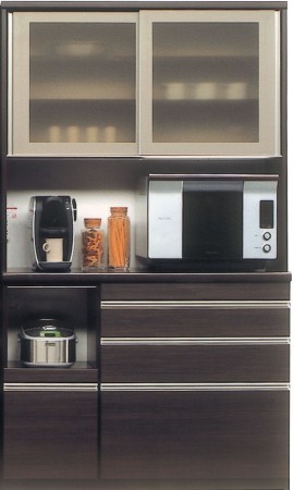 楽天市場】【レビューでクーポン進呈】食器棚 パンチ 松田家具 幅120cm