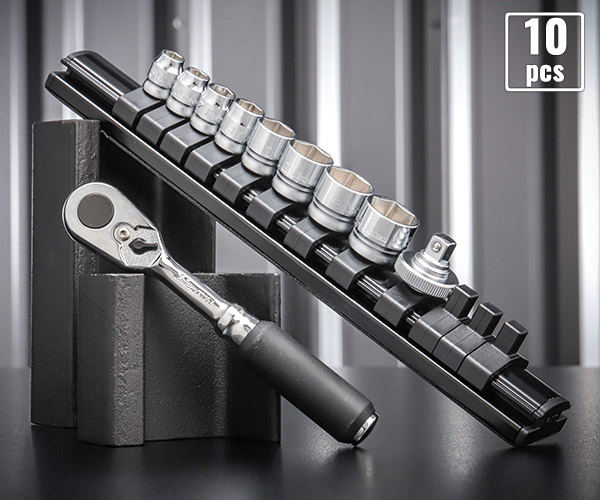 楽天市場】Z-eal 6.3sq.ソケットレンチセット10点組 2285ZE-G72 1/4