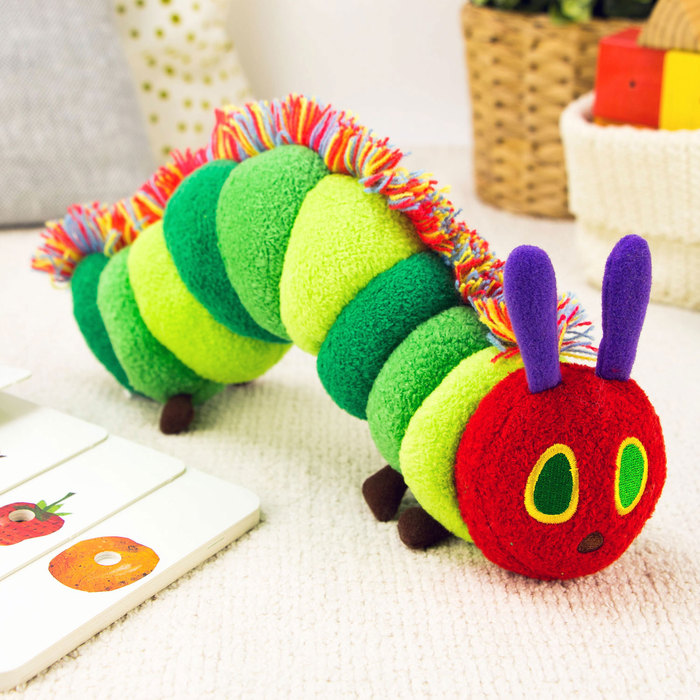 楽天市場】はらぺこあおむし ぬいぐるみ カラフル グリーンM エリック