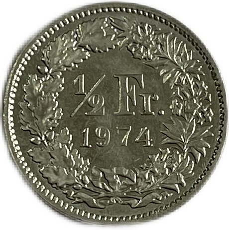 楽天市場】スイス 1/2 フラン XF 年代ランダム 外国 硬貨 コイン