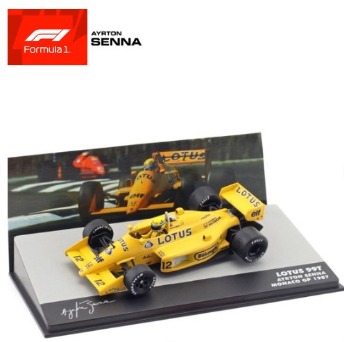 楽天市場】F1 ミニカー 1/43 ロータス 99T モナコGP 1987 アイルトン