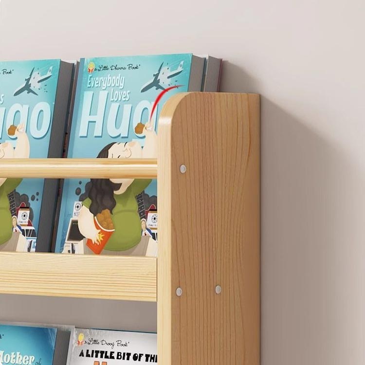 楽天市場】マガジンラック スリム 絵本棚 絵本ラック 4段 3段 マガジン