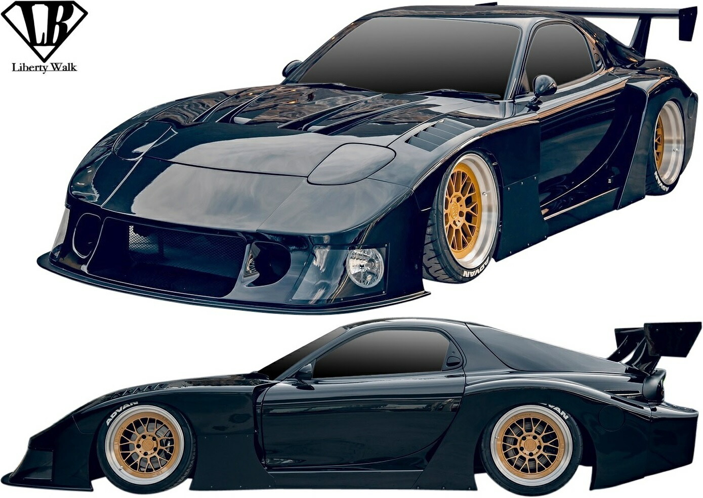 楽天市場】【M's】 マツダ FD3S RX-7 (1991y-2003y) LB スーパー