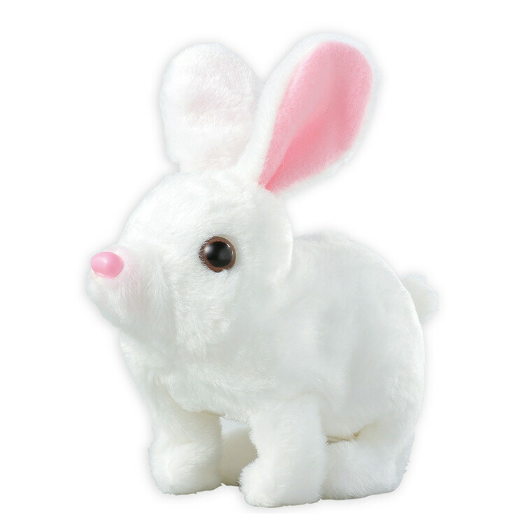 楽天市場】ぴょこぴょこはねるよ フワフワうさちゃん 1個入 / ウサギ