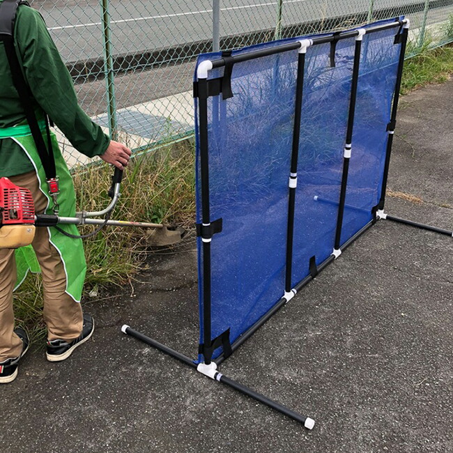 楽天市場】イノベックス(旧ダイオ化成) 自立式 衝立フェンス 1.2m×1.8m