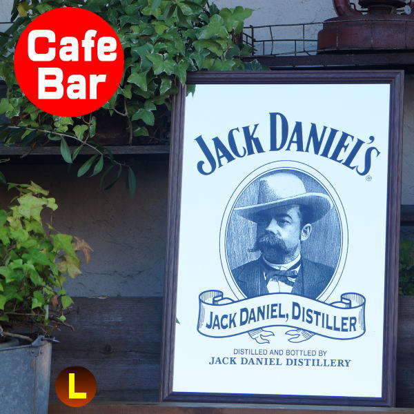 楽天市場】パブミラー バーミラー 鏡 壁掛け ジャックダニエル Face