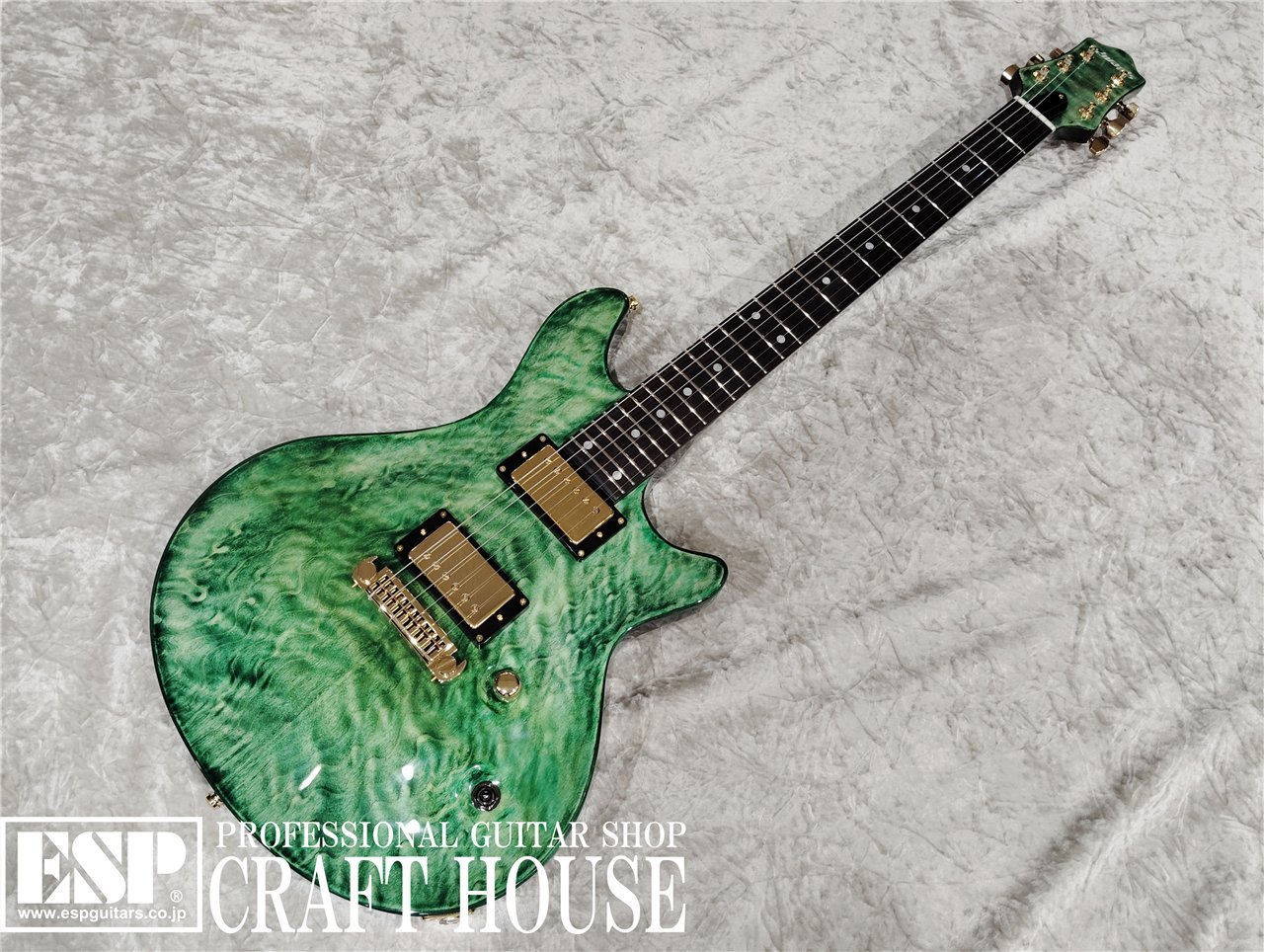 楽天市場】【ESP直営店】【即納可能】EDWARDS E-U-HL2 / Malachite