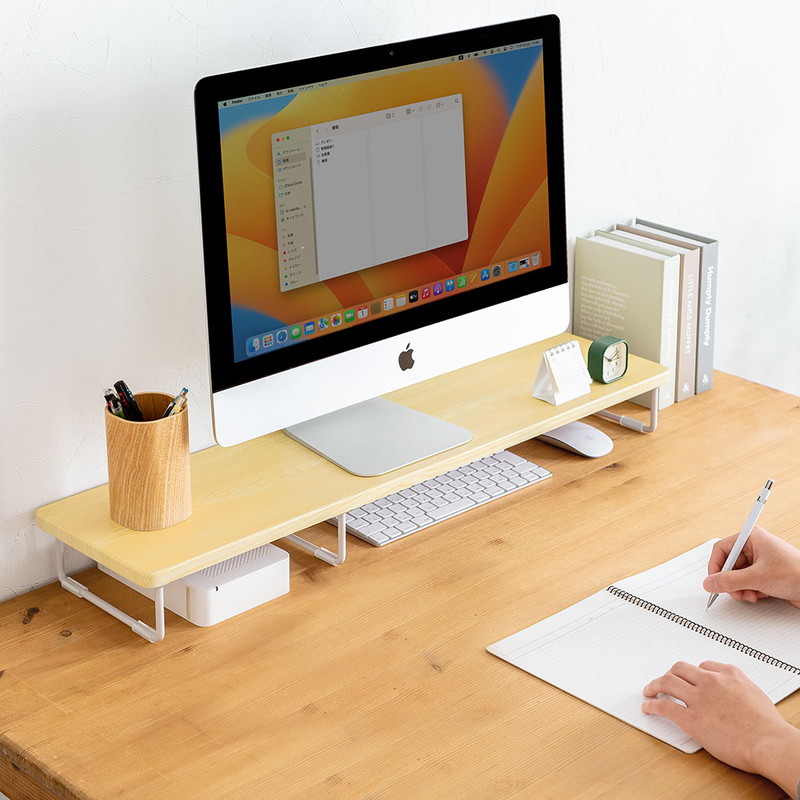 楽天市場】【クーポンで10％OFF対象商品】モニター台 幅80cm 机上